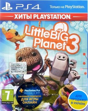 LittleBigPlanet 3  (Хиты PlayStation), PlayStation 4, RU