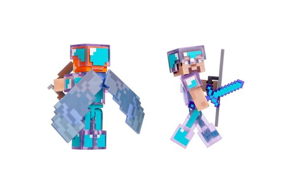Набор игровых фигурок Minecraft Steve & Alex