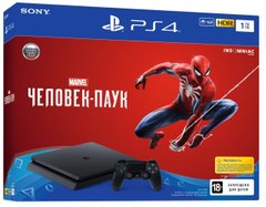 Sony PlayStation 4 Slim 1Tb (CUH-2208) + Marvel Человек-Паук, 1 ТБ