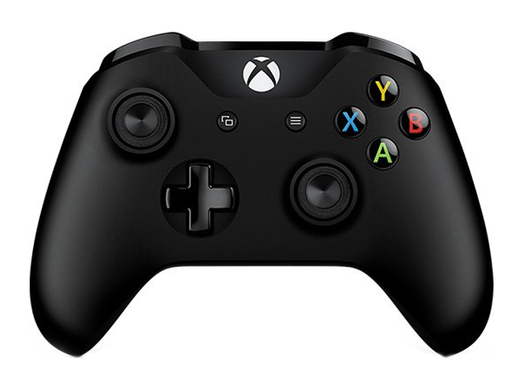 Microsoft  Xbox One S Wireless Controller (Black)