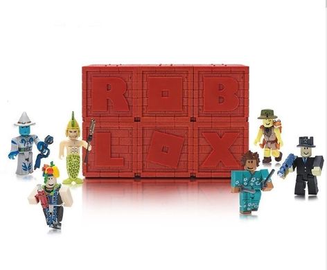Игровая коллекционная фигурка Roblox Mysteru Figures Brick S4