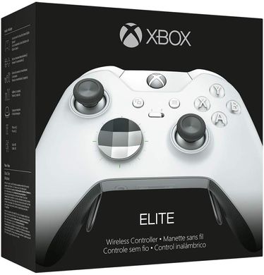 Microsoft Official Xbox One Elite Wireless Controller (White)