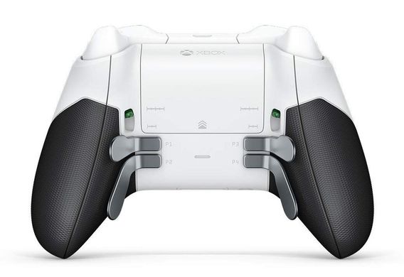 Microsoft Official Xbox One Elite Wireless Controller (White)