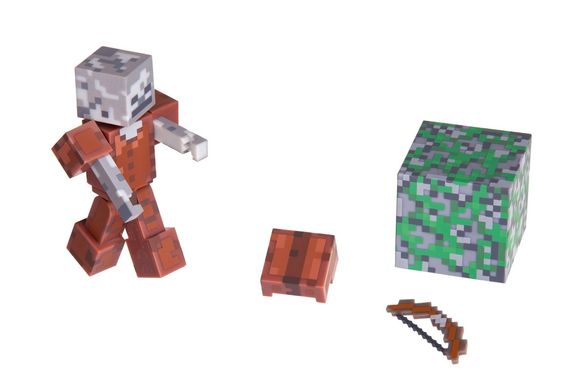 Minecraft Skeleton in Leather Armor