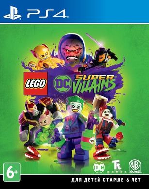 LEGO DC Super-Villains, PlayStation 4, RU (Sub)