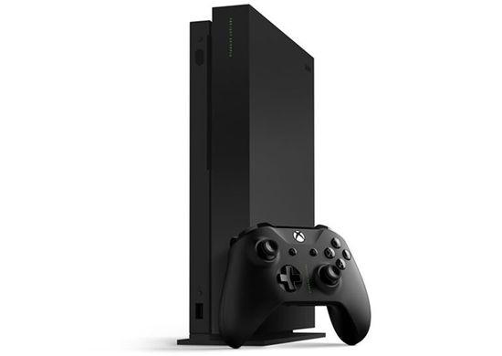 Microsoft Xbox One X 1Tb + FIFA 19, Черный, 1 ТБ