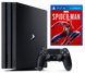 Sony Playstation 4 PRO 1Tb + Marvel's Spider-Man, Черный, 1 ТБ