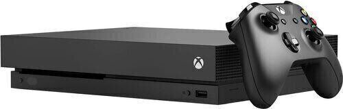 Microsoft Xbox One X 1Tb + GTA V, Черный, 1 ТБ