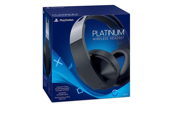 Sony PlayStation Platinum Wireless Headset, Черный