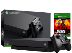 Microsoft Xbox One X 1Tb + Red Dead Redemption 2