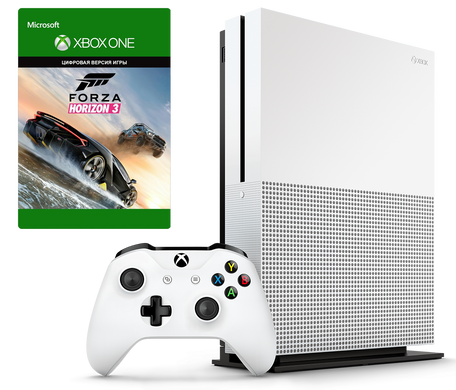 Microsoft Xbox One S 1Tb + Forza Horizon 3