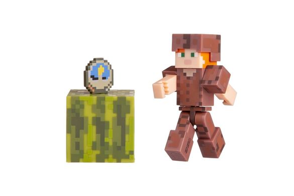 Игровая фигурка Minecraft Alex in Leather Armor