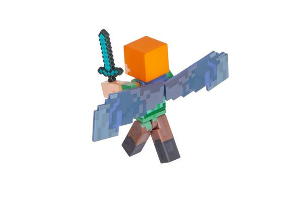 Игровая фигурка Minecraft Alex with Elytra Wings
