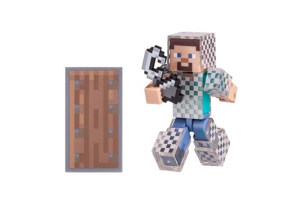 Minecraft Steve in Chain Armor