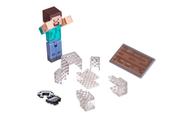 Игровая фигурка Minecraft Steve in Chain Armor