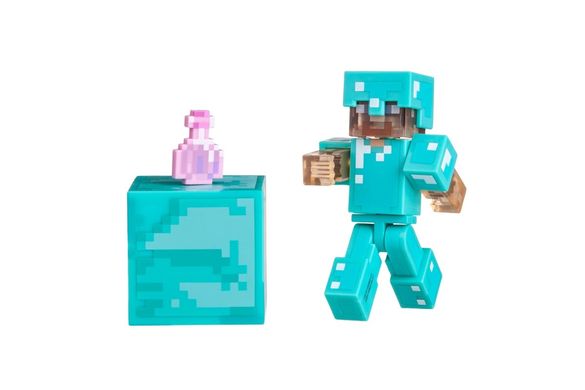 Игровая фигурка Minecraft Steve with Invisibility Potion